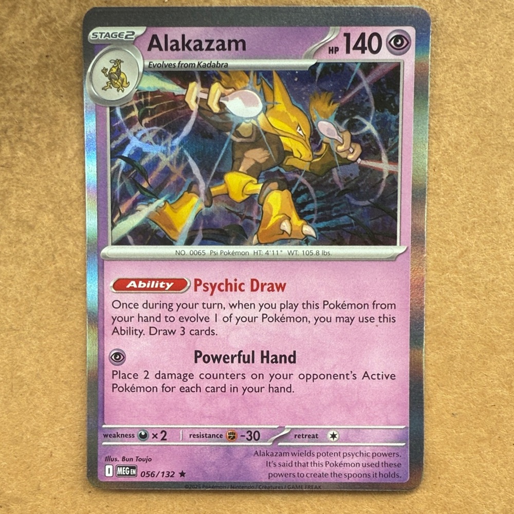 10 Rare Psychic Pokemon Trading Cards - All Holo or Reverse Holo - Picture 10 of 12